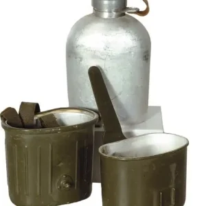 Kup online Manierka Wojskowa Bundeswehr Aluminiowa 1L Olive Oryginał Demobil DB