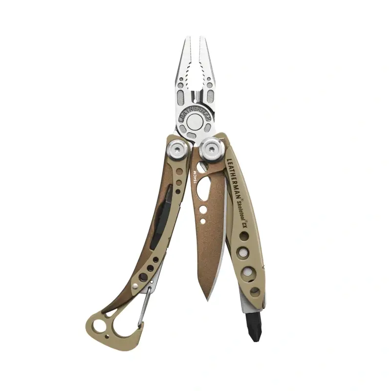 Sprawdź teraz Multitool Leatherman® Skeletool CX Sandstorm (833548)