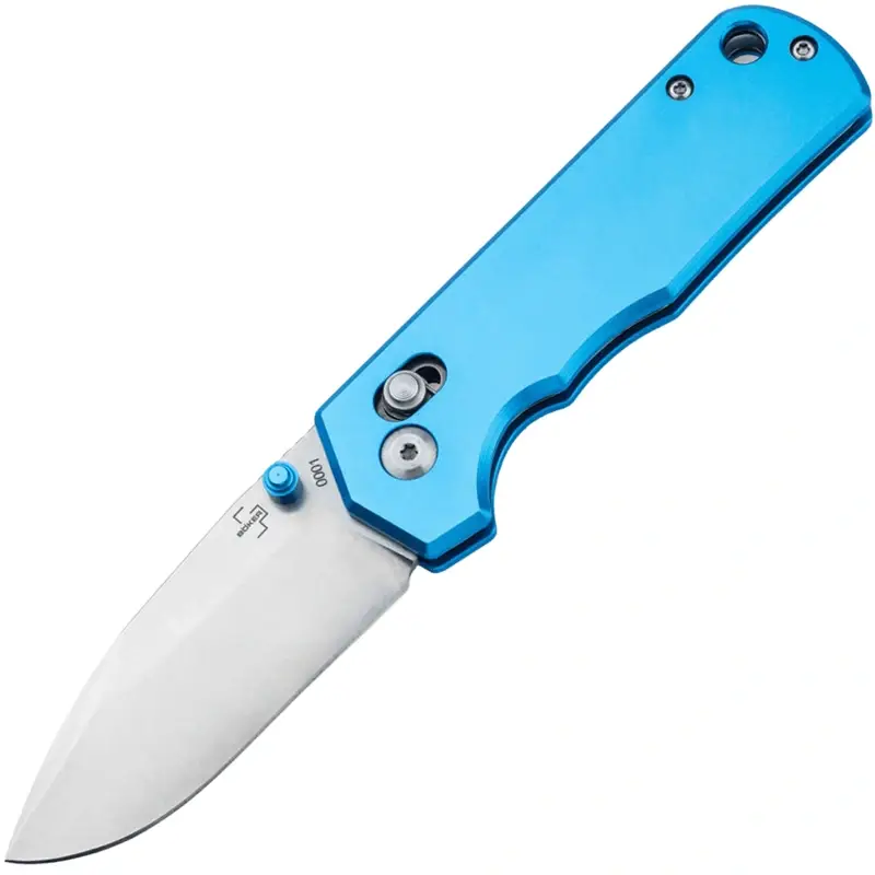 Nóż Kieszonkowy Składany Rockstub 14C28N Böker Plus Blue Elox (01BP0052) Do wyczerpania zapasów