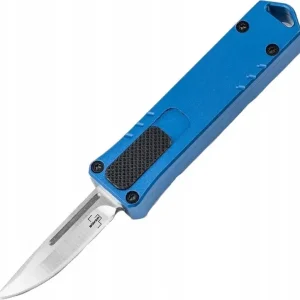 Dodaj do koszyka Nóż Sprężynowy Micro USB OTF Böker Plus Blue (01BO971)