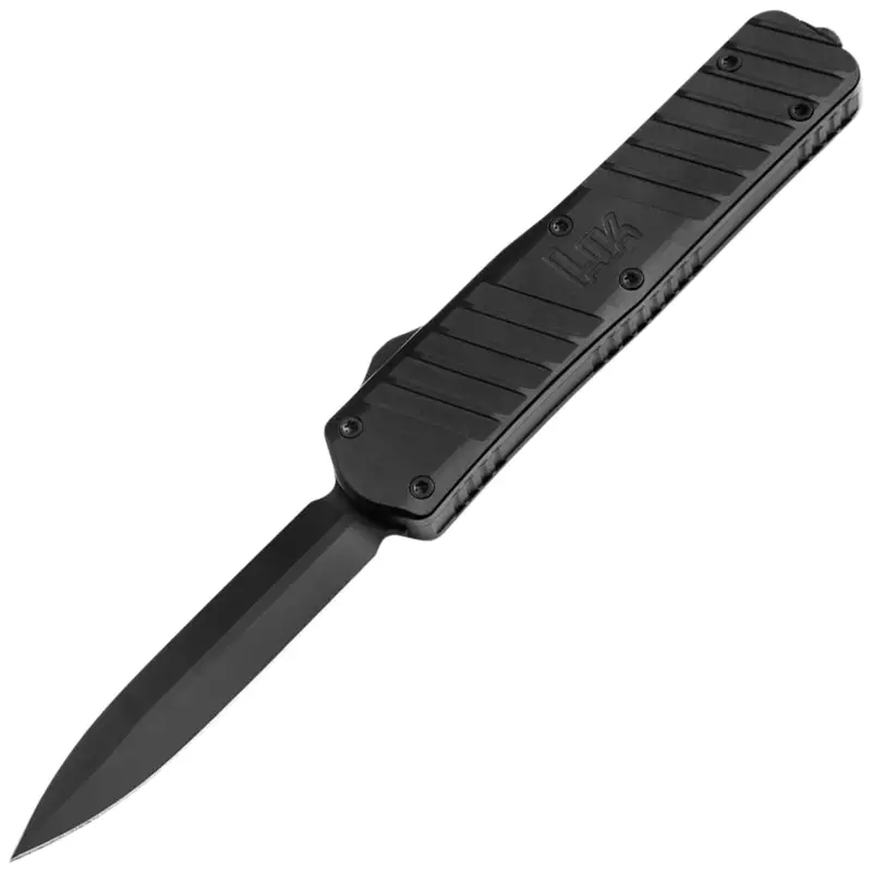 Wysoka jakość Nóż OTF SP02 Dagger D2 Heckler Koch Czarny (06HK003)