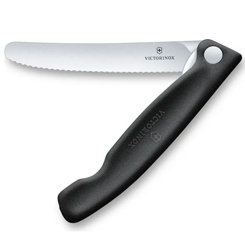 Bestseller Nóż Składany Piknikowy Swiss Classic Victorinox Czarny (6.7833.F)
