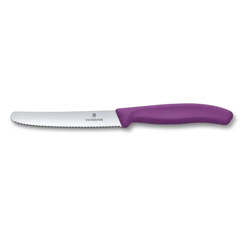 Do wyczerpania zapasów Nóż Kuchenny Swiss Classic 11 cm Victorinox Eggplant Purple (6.7835.C1)