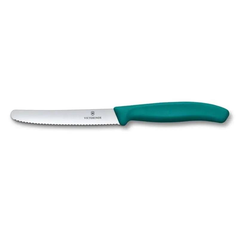 Łatwy zwrot Nóż Kuchenny Swiss Classic 11 cm Victorinox Kale Green (6.7834.C1)