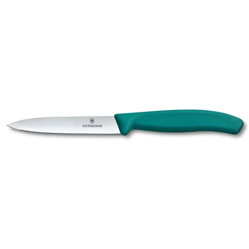 Wyprzedaż Nóż Kuchenny Swiss Classic 10 cm Victorinox Kale Green (6.7704.C1)