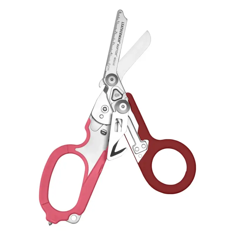 Dostępne od ręki Multitool / Nożyce Leatherman® Raptor Rescue Raspberry Rose (833486)