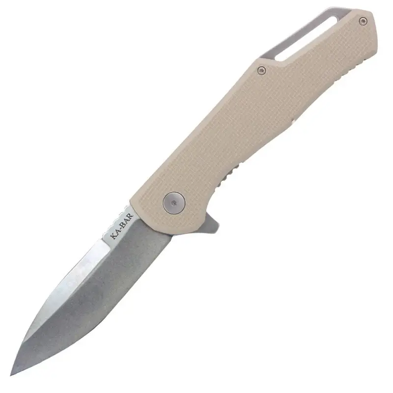 Oferta limitowana Nóż Składany Jarosz Spear Point Flipper Folding Knife Ka-Bar (7509)