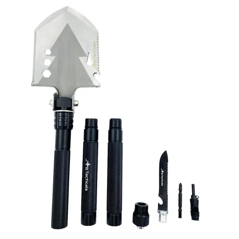 Saperka Składana 17w1 Survival Set JB Tacticals Czarny Bezpieczne zakupy