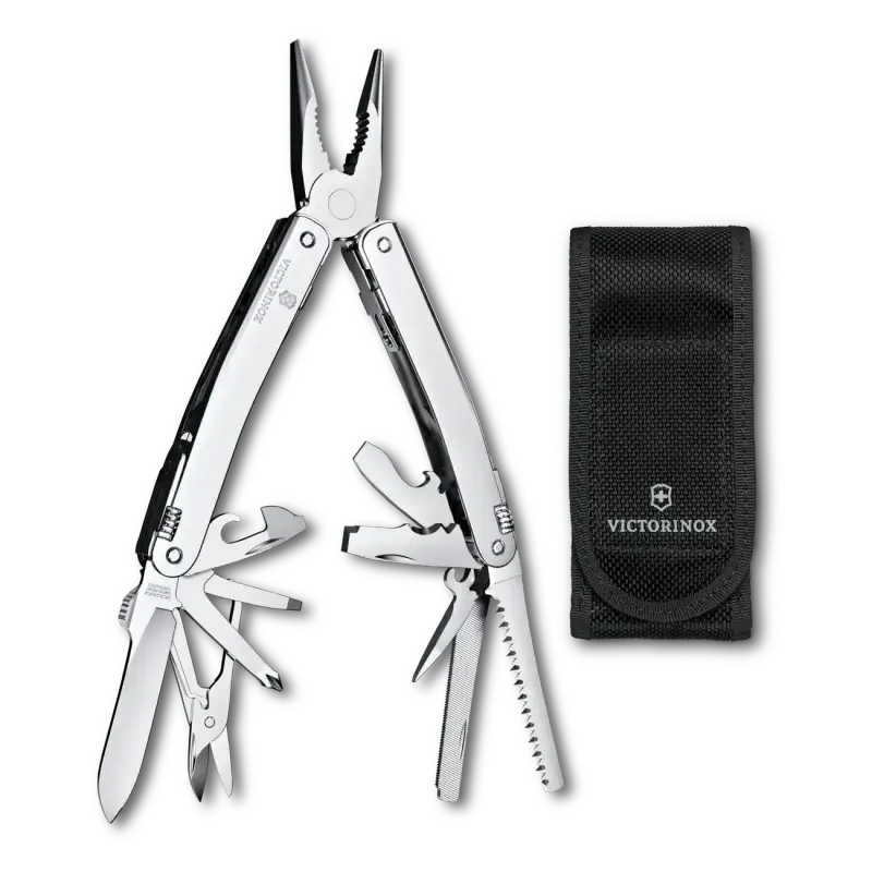 Popularny Multitool SwissTool Spirit MX Victorinox 105 mm + Etui (3.0224.MN)