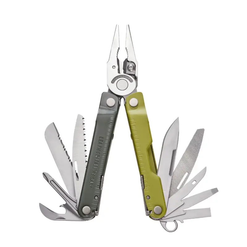 Nie przegap Multitool Leatherman® Rebar Mossy Slate (833315)