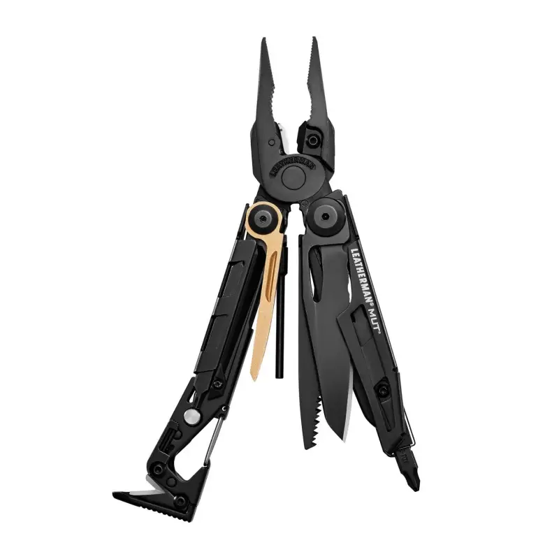 Niska cena Multitool Leatherman® MUT Czarny + Futerał Green (833084)
