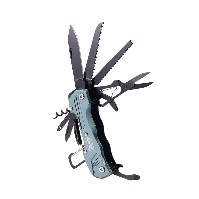 Nóż Wielozadaniowy Multitool Multik Magnum Czarny (M000271497) Wysoka jakość