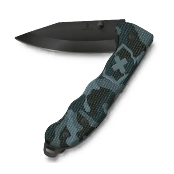 Nóż Składany Evoke BSH Alox 136 mm Victorinox Blister Navy Camo (0.9425.DS222B1) Tylko do końca tygodnia