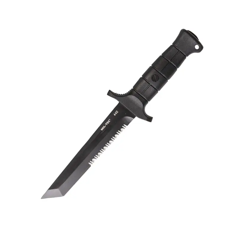 Do wyczerpania zapasów Nóż Kampfmesser Typ KM 2000 (440) Mil-tec Czarny (15362100)