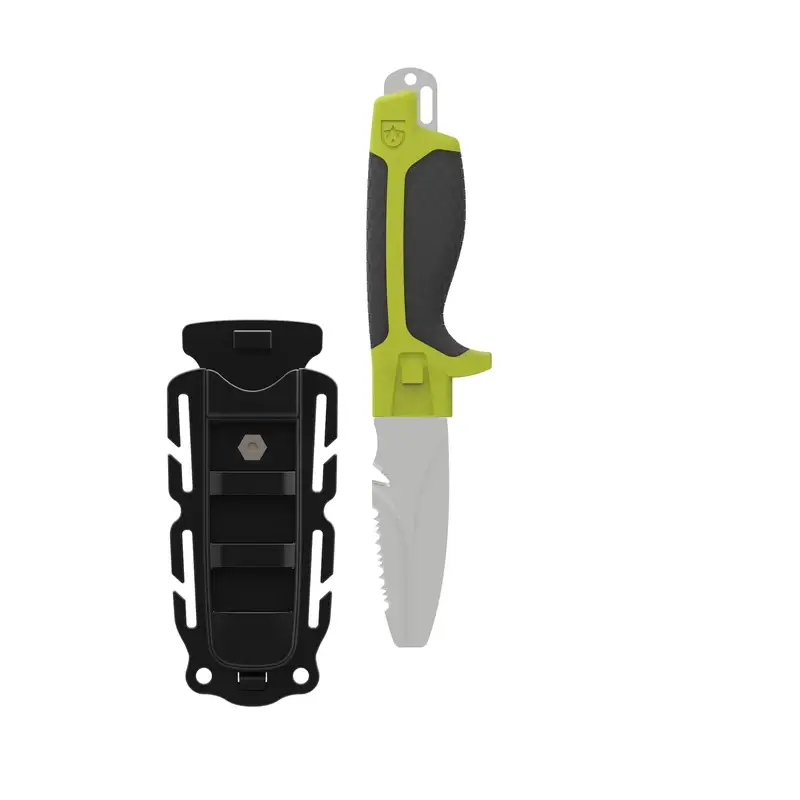 Nóż Ratowniczy Tanu Dive And Rescue Gear Aid Green (62071) Wysoka jakość