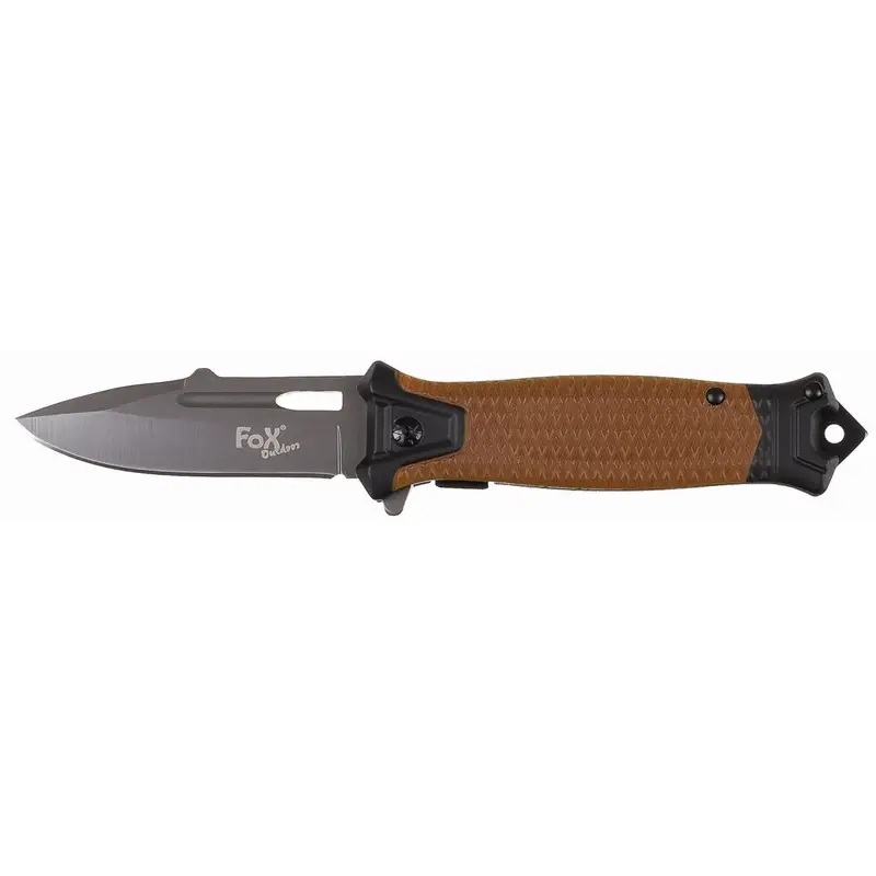 Nóż Składany Snake Fox Outdoor Coyote (45551R) Popularny