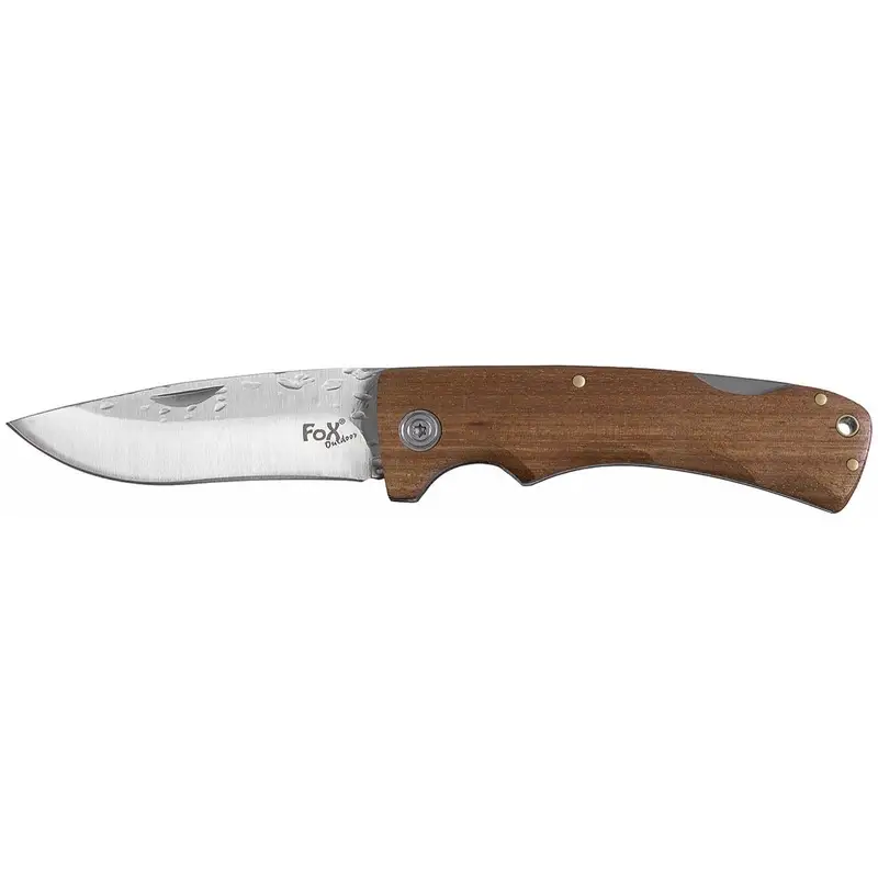 Zniżka Nóż Składany Wooden Handle Fox Outdoor (44647)