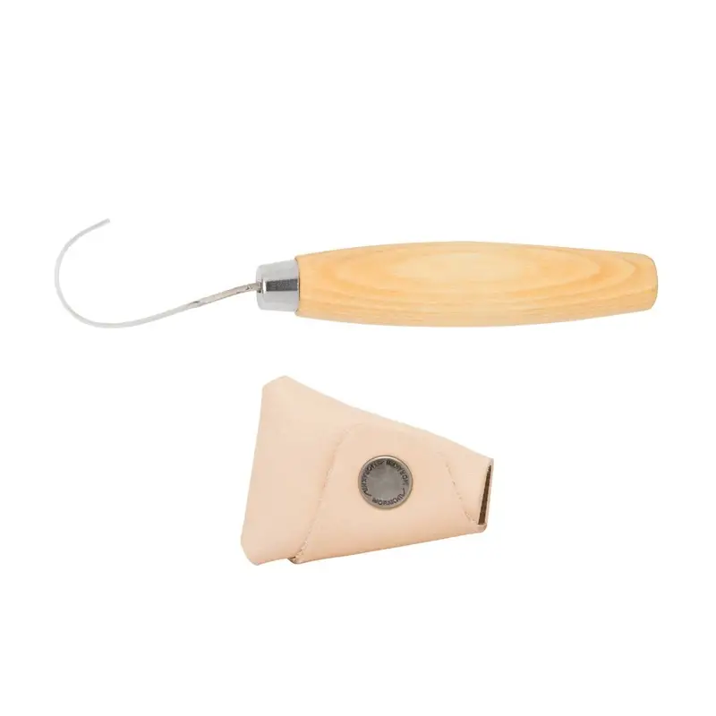Nóż Morakniv Drewniany Wood Carving Hook Knife 162 Double Edge Z Pokrowcem Wood Wyjątkowa oferta