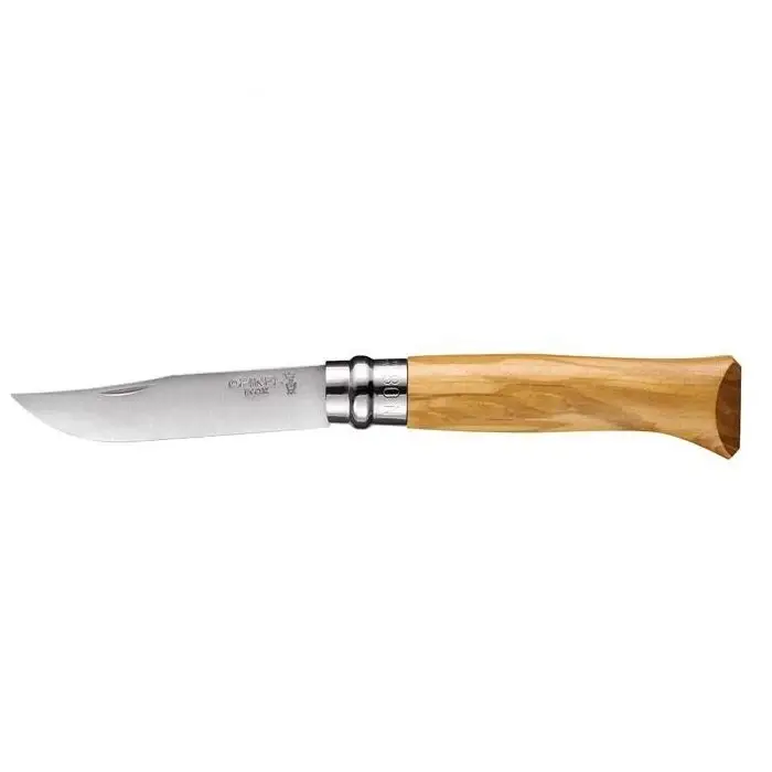 Obniżka ceny Nóż Składany Inox N°9 Opinel Drewno Oliwne (002426)