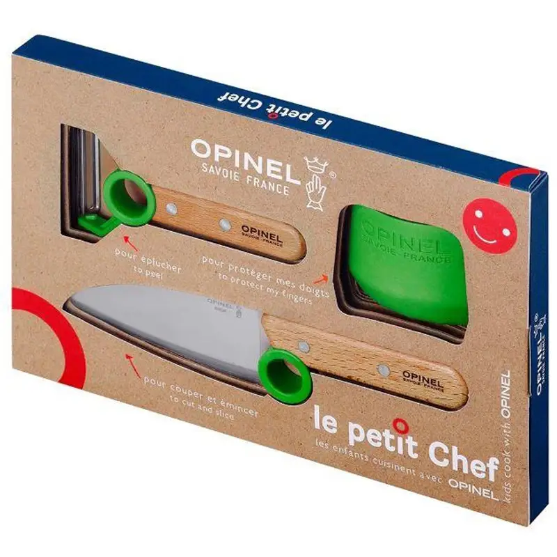 Zestaw Kuchenny Junior Le Petit Chef Opinel Green (003113) Szybka dostawa