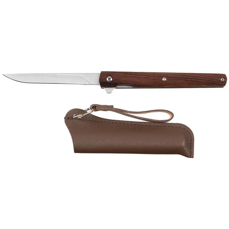 Rabat Nóż Składany "Slim" Z Drewnianą Rękojeścią Fox Outdoor (44653)