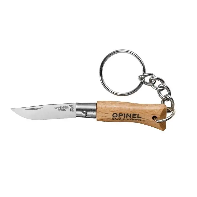 Nie przegap Nóż Składany OPINEL INOX N°2 Natural Brelok (000065)
