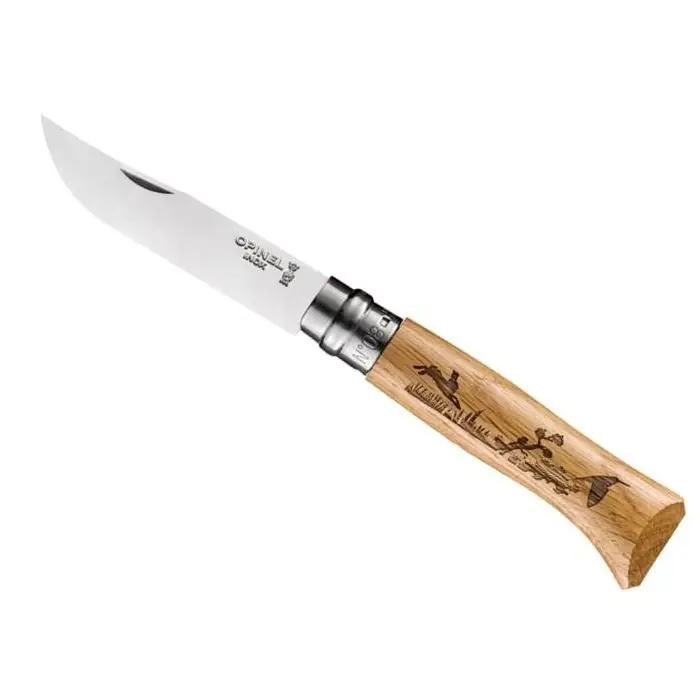Wyjątkowa oferta Nóż Składany OPINEL INOX N°8 Animalia Hare Natural (002333)