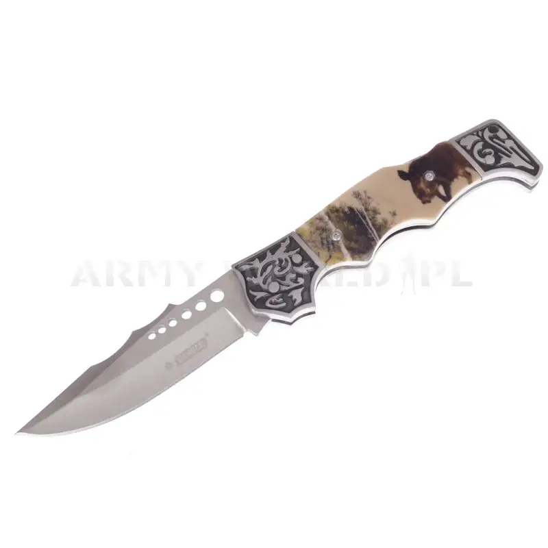 Rabat Nóż Składany N127 Dzik + Etui Kandar