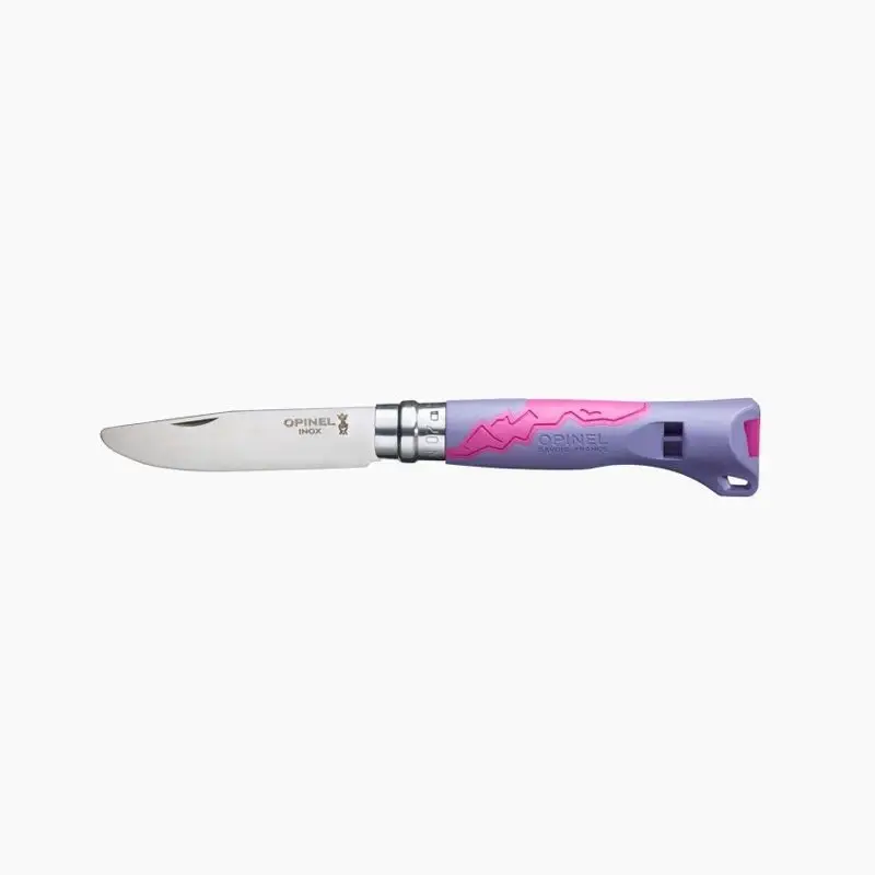 Najlepsza cena Nóż Składany Junior Outdoor N°7 Opinel Fioletowy (002152)