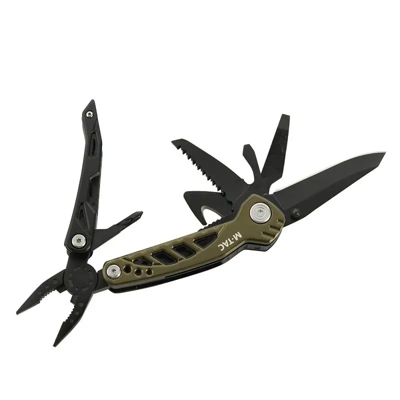 Nowość Multitool Green / Black + Etui M-Tac (60015001)