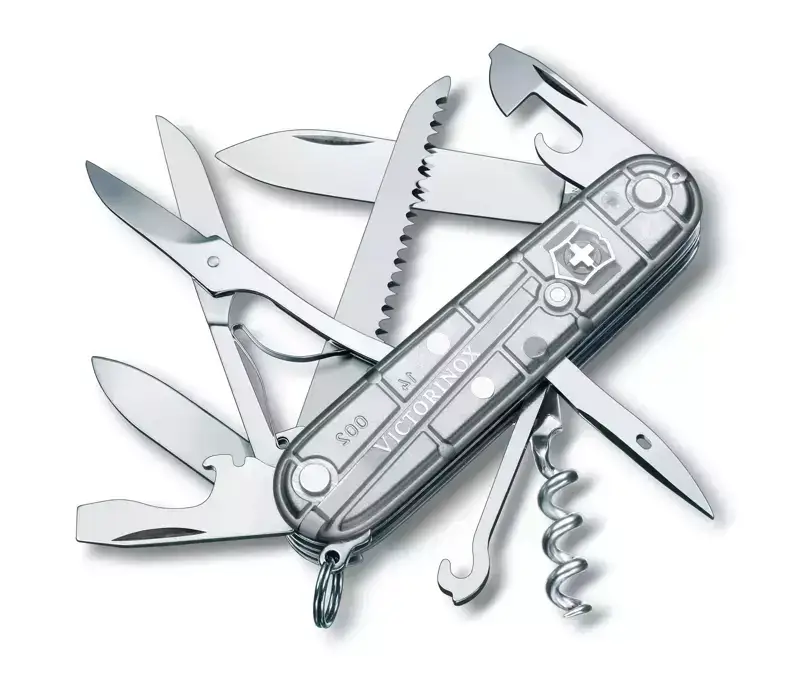 Ostatnie sztuki Scyzoryk Victorinox Huntsman 91 mm Silver Tech (1.3713.T7)