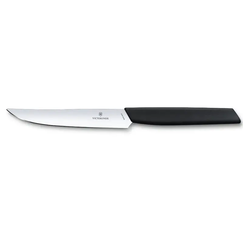 Nowy Nóż Do Steków Swiss Modern 12 cm Victorinox Czarny (6.9003.12)