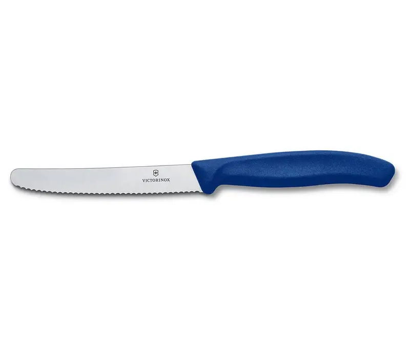 Najlepsza cena Nóż Kuchenny Swiss Classic 11 cm Victorinox Niebieski (6.7832)