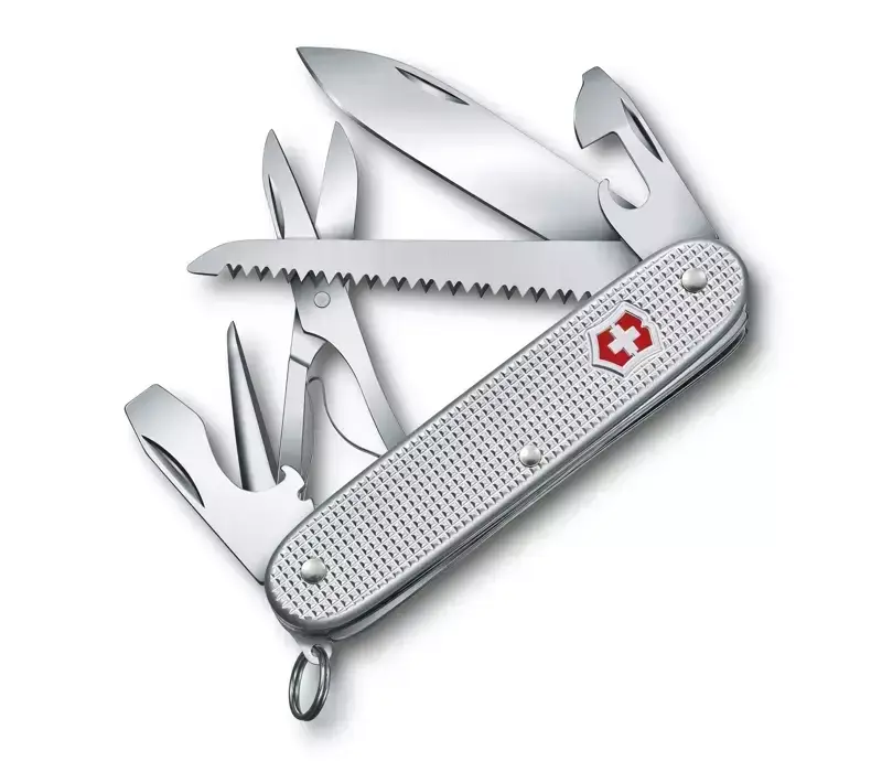 Nowość Scyzoryk Farmer X Alox Victorinox Srebrny (0.8271.26)