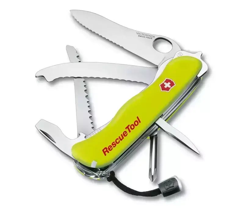 Najlepsza cena Scyzoryk Victorinox RescueTool Żółty + Etui (0.8623.MWN)