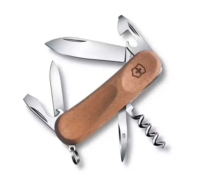 Nowy Scyzoryk Victorinox Evolution Wood 10 Drewno Orzechowe (2.3801.63)