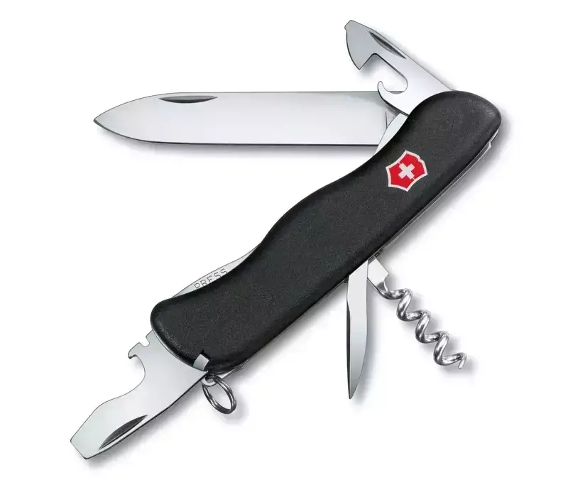 Scyzoryk Victorinox Picknicker Liner Lock 111 mm Czarny (0.8353.3) Hit cenowy