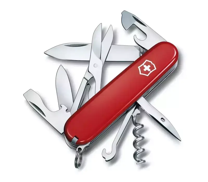Scyzoryk Victorinox Climber 91 mm Czerwony (1.3703) Wysoka jakość