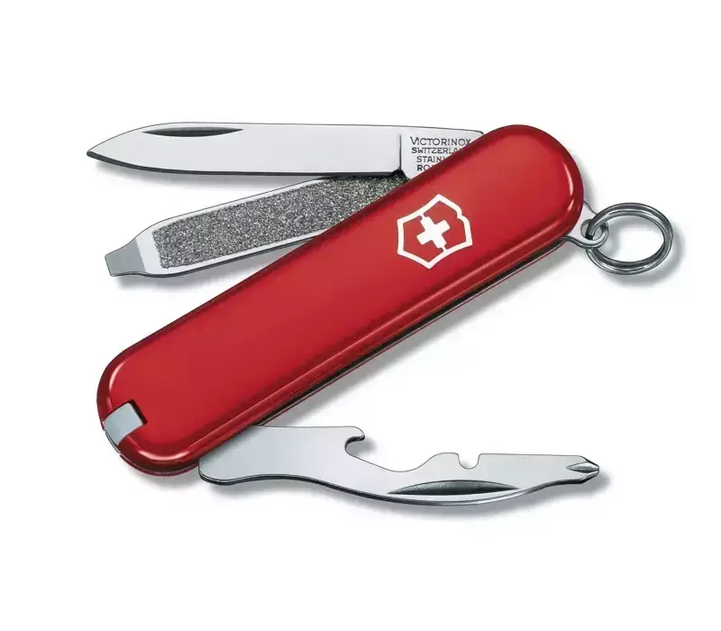 Oferta limitowana Scyzoryk Victorinox Rally 58 mm Czerwony (0.6163)