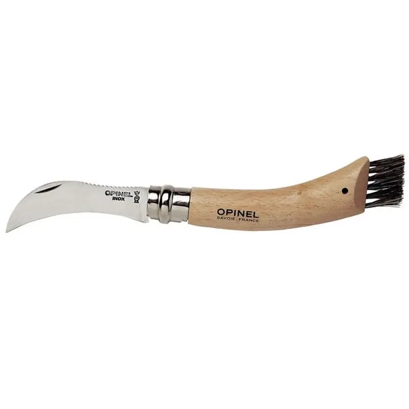 Bezpieczne zakupy Nóż Dla Grzybiarzy OPINEL INOX N°8 Natural Blister (001250)