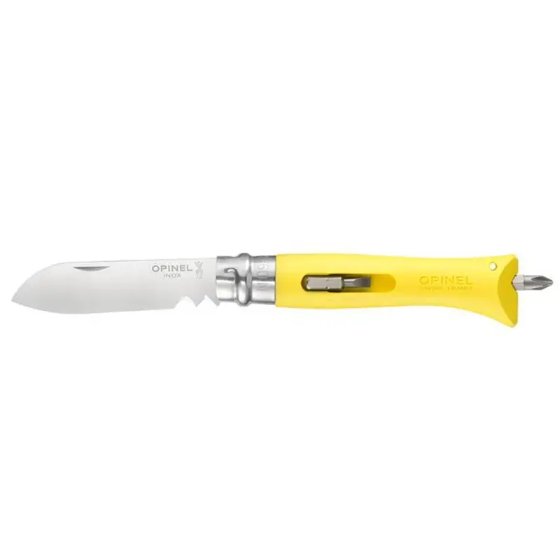 Nóż Składany OPINEL DO IT YOURSELF DIY N°9 Żółty (002138) Dodaj do koszyka
