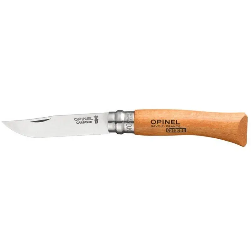 Tani Nóż Składany OPINEL N°7 Carbon Steel Natural (113070)