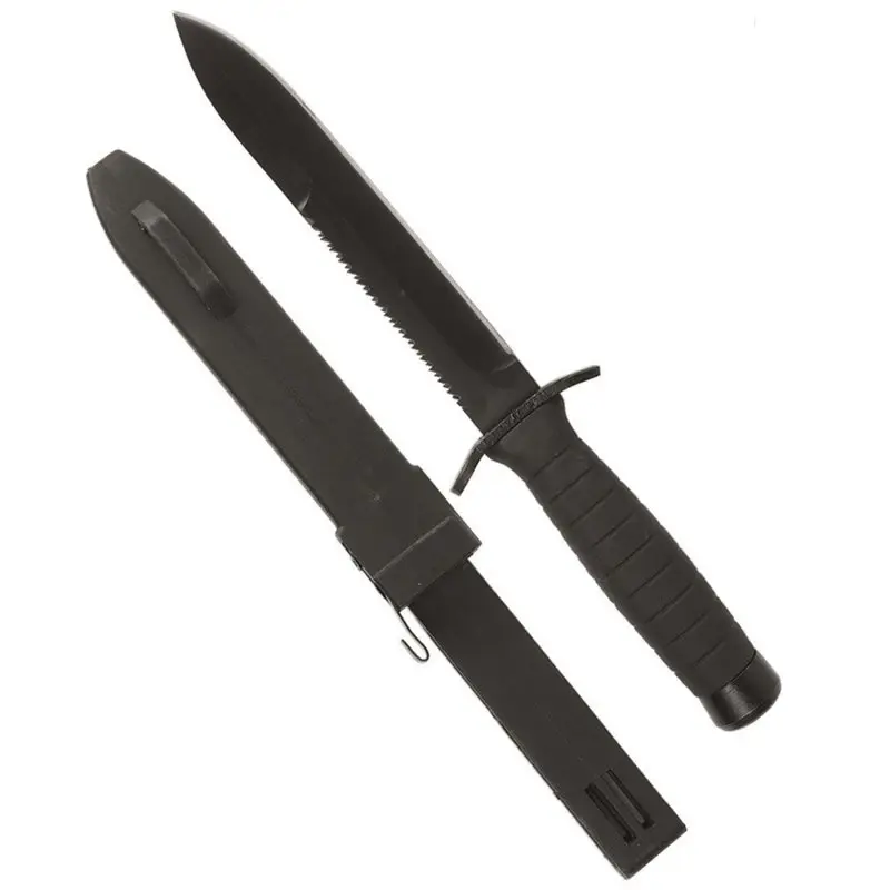 Oferta limitowana Nóż Kampfmesser M.SAGE Mil-tec Czarny (15363502)