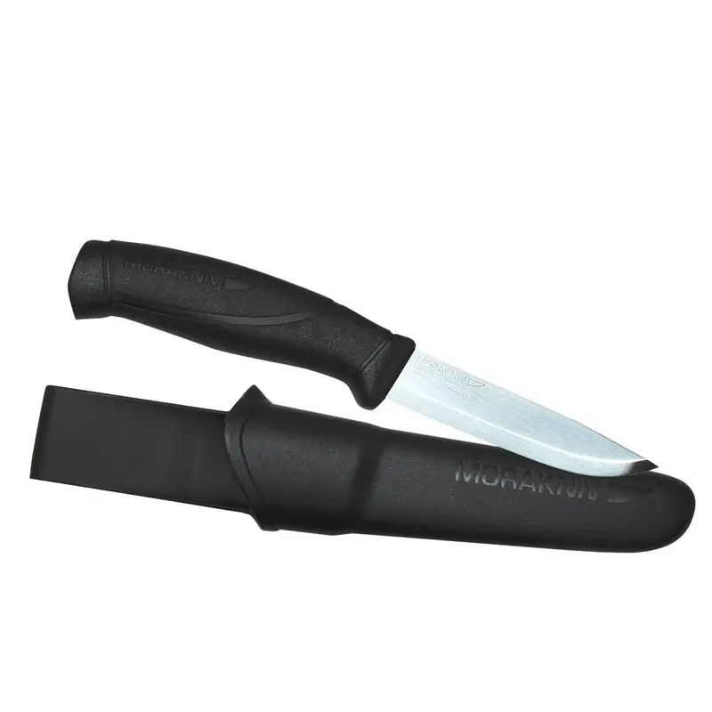 Nóż Myśliwski Morakniv® Companion Black Stainless Steel Czarny Tylko dziś