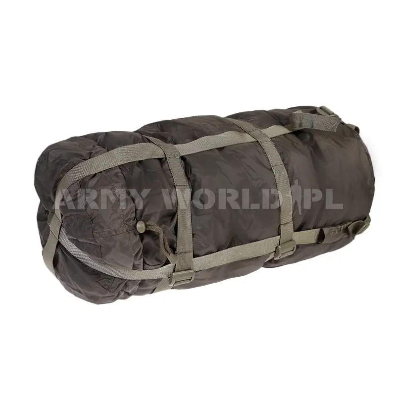 Cena promocyjna Worek Kompresyjny Wojskowy Brytyjski 27 x 60 M2 Olive Oryginał Demobil BDB