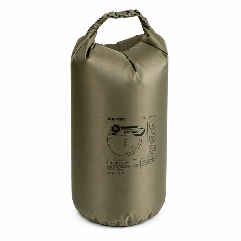 Worek Przeprawowy Dry Bag 25 L Mil-Tec Olive (13878201) Hit cenowy