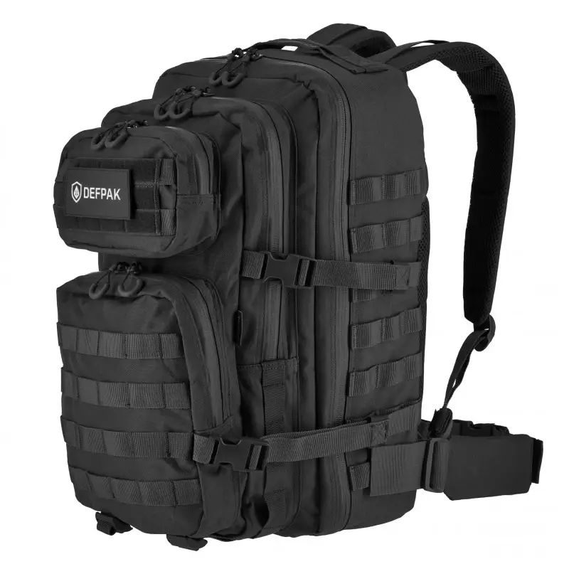 Plecak Defpak Ranger 36 Litrów Czarny (901-003) Bezpieczne zakupy