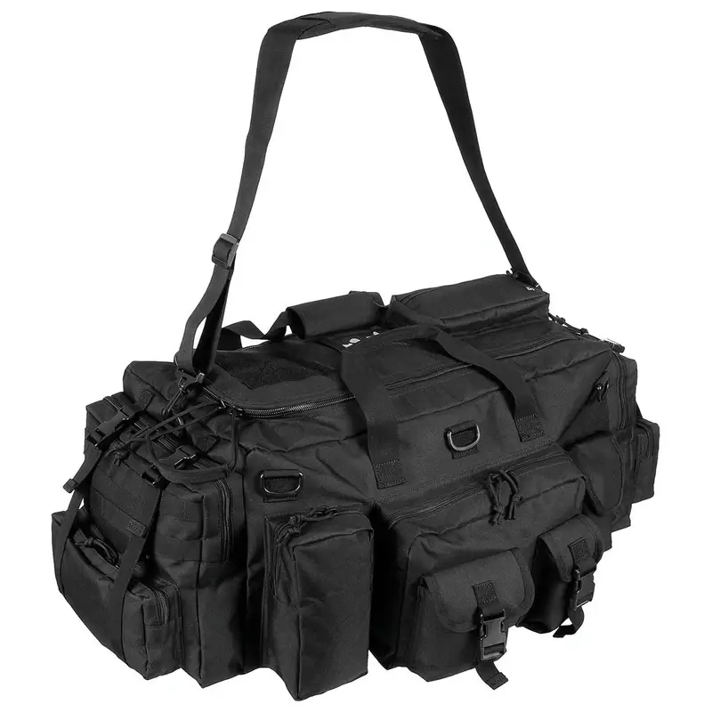 Nowość Torba Podróżna / Plecak Duffel Backpack Operation 70L MFH Czarna (30660A)