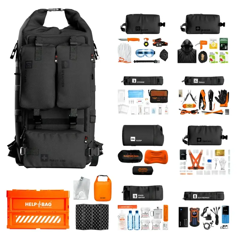 Zestaw Awaryjny HELP BAG® MAX 5.0 Czarny Dodaj do koszyka