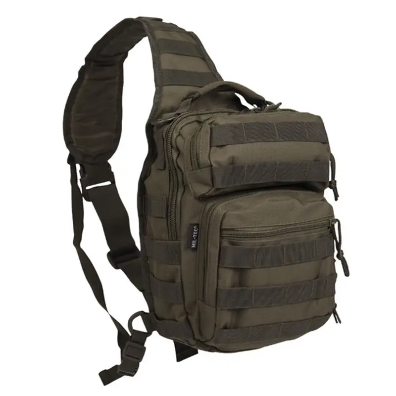 Plecak Na Jedno Ramię Assault Pack 10L SM Mil-tec Olive (14059101) Hit sprzedaży